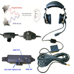 ground support headset for aircraft airport ground screw UFQ aviation