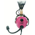 pink aviation headset