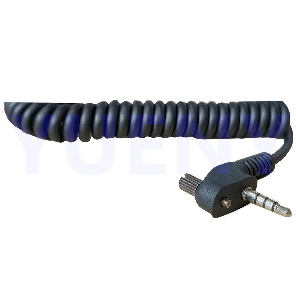 Vertex radio to headset coil cord cable Y1-3