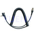 Vertex radio to headset coil cord cable Y1