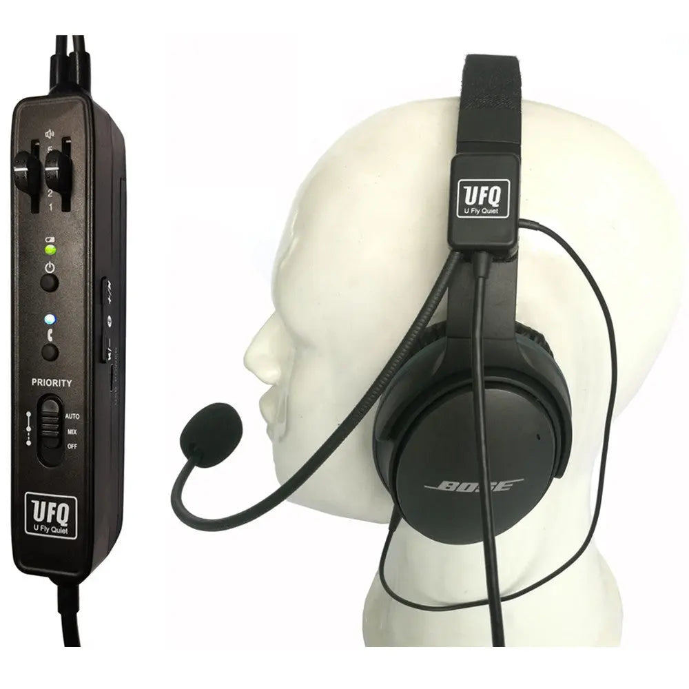 aviation headset microphone bluetooth UFQ BT AV Mike-2