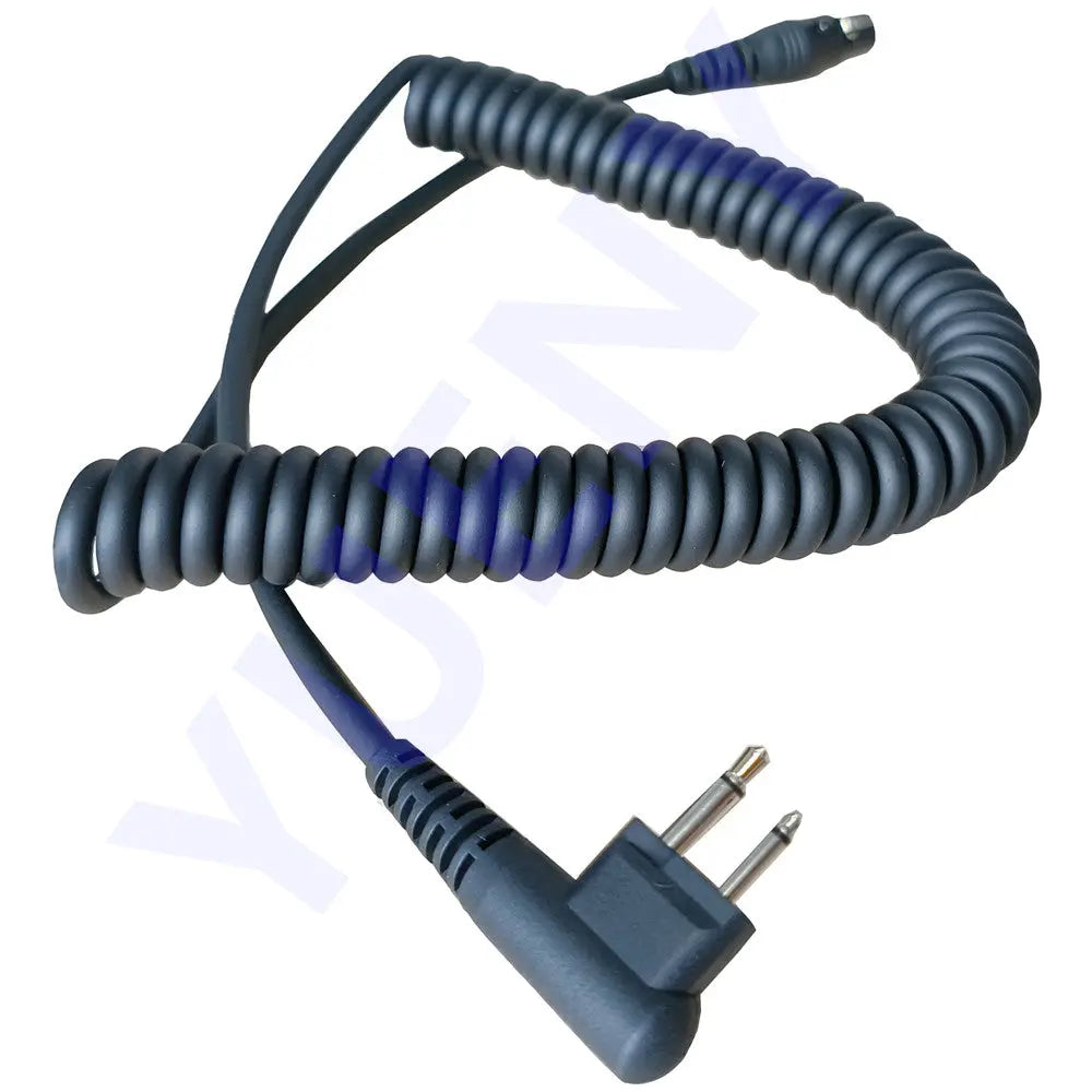motorola radio to headset coil cord cable M1-3