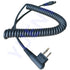 motorola radio to headset coil cord cable M1-3