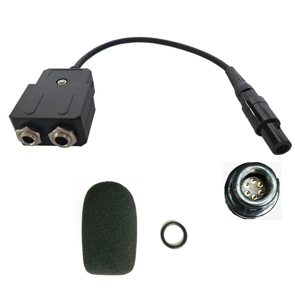 grus industri Betjene ga to lemo 6 pin adapter GA-L for aviation headset UFQ – UFQaviation