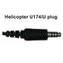 ANR A28 aviation headset pilot headsets great ANR and Hi-Fi speakers for music Free with bag UFQaviation