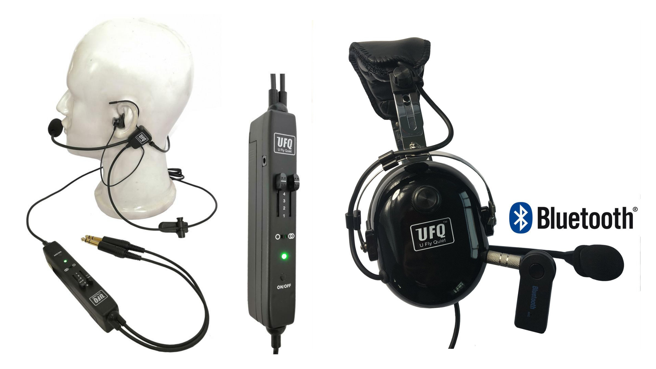 Aviation Headsets Bluetooth ANR for pilots,In Ear,helicopter headset –  UFQaviation