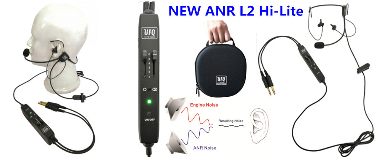 Why SO LOTS of pilots love this headset-UFQ ANR L2 Hi-Lite aviation headset UFQaviation