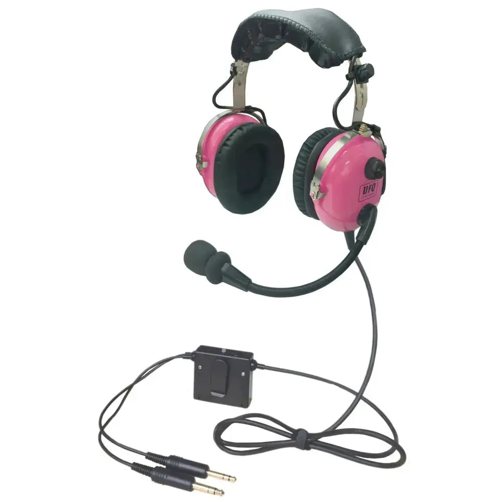ANR A28 aviation headset pilot headsets great ANR and Hi-Fi speakers for music Free with bag