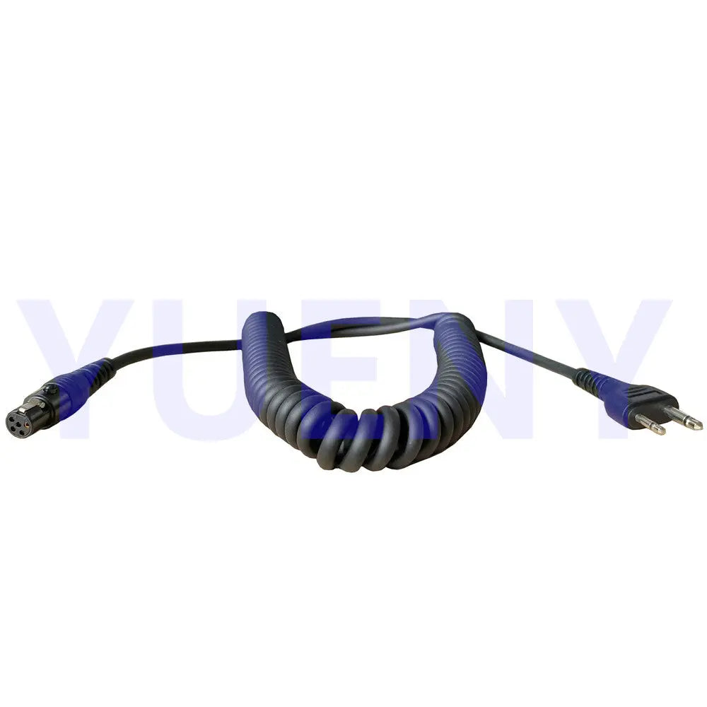ICOM radio to headset coil cord-2