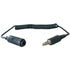 IMSA to IMSA coil extension cord cable adapter IM-IM-C-2