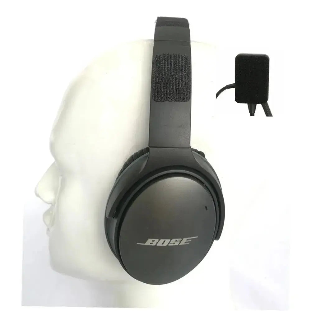 Microphone à Perche Boompro Avec Contrôle Volume Pour PS4 Xbox One PC - Compatible Casques Bose QC25 QC35