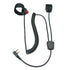 replace for icom opc-499 aviation headset adapter cable for ICOM aviation radio UFQ GA-ICOM-AV-2