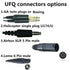 carbon fiber aviation headset bluetooth ANR UFQ BT A38 ultra light weight