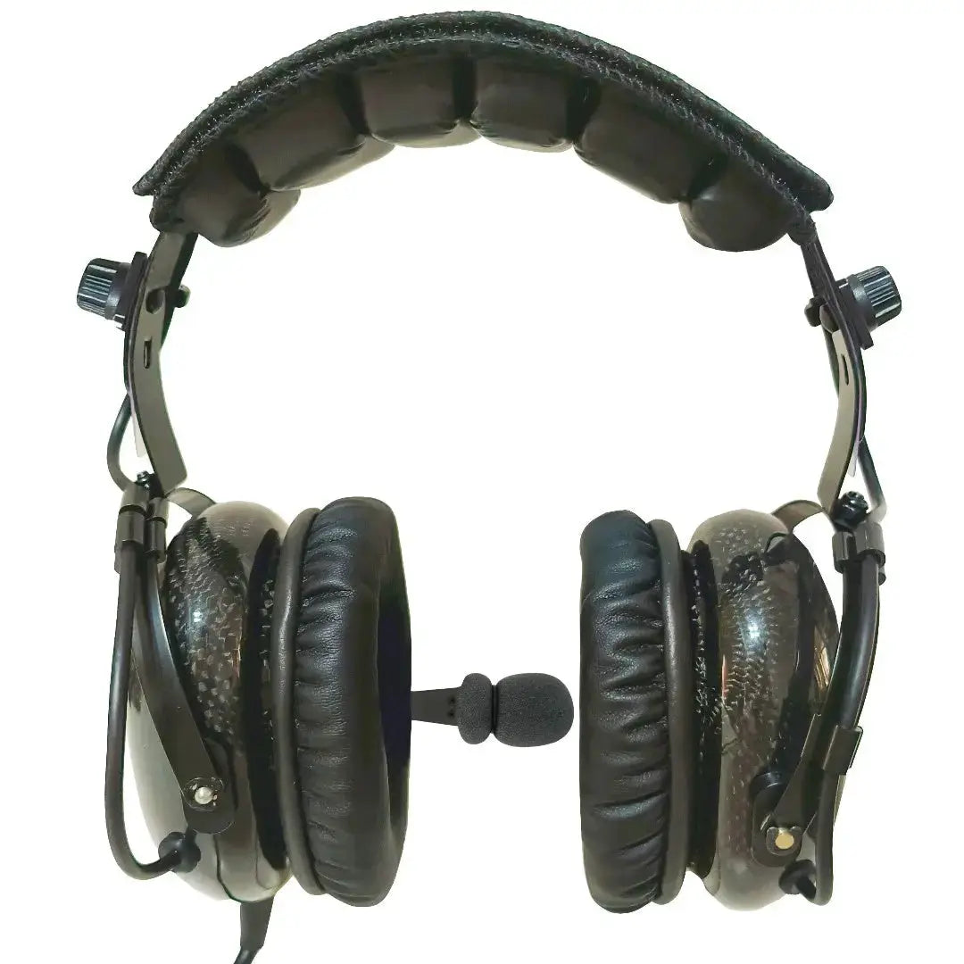 carbon fiber aviation headset bluetooth ANR UFQ BT A38 ultra light weight