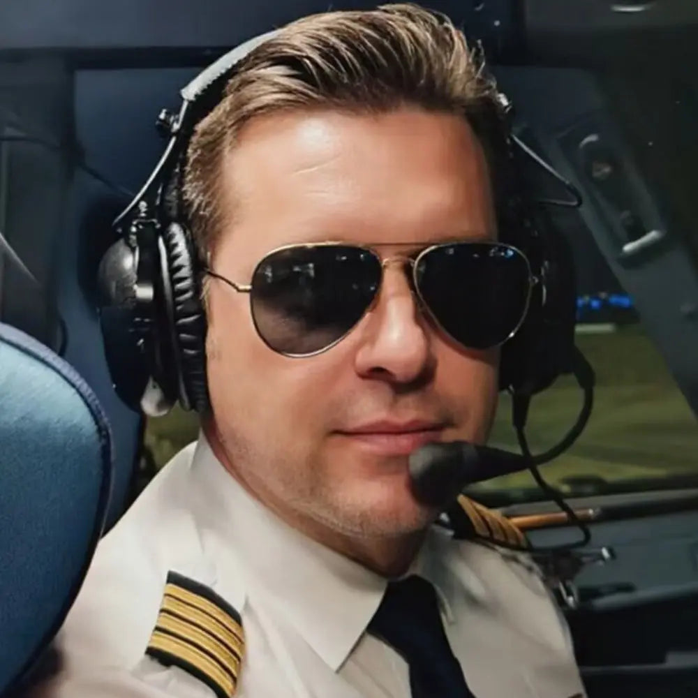 carbon fiber aviation headset UFQ