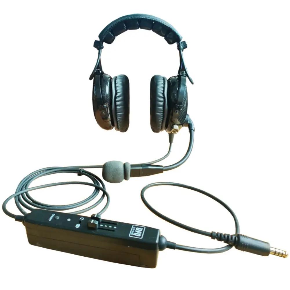 carbon fiber military aviation headset air crew UFQ ANR A38M active noise reduction-2
