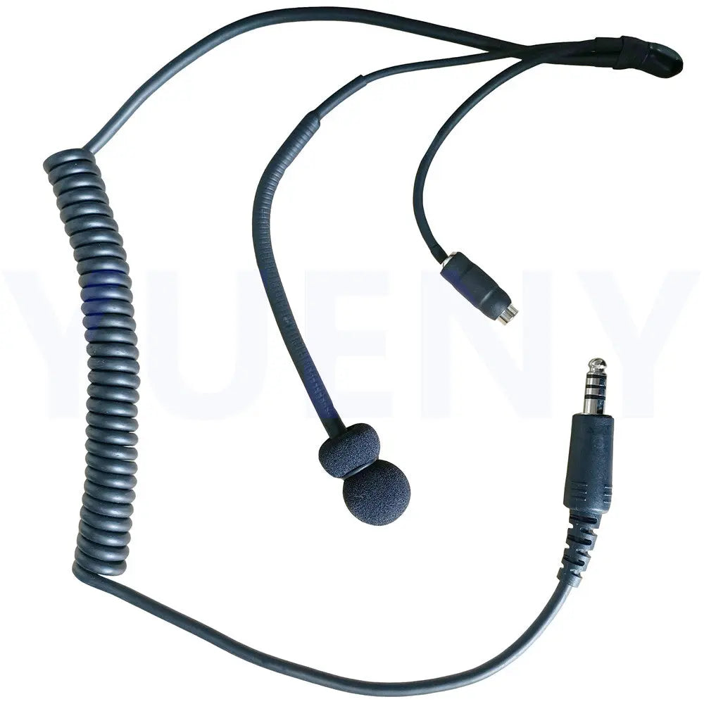 imsa helmet kit with mic 3.5mm ear bud jack and coil cable M303