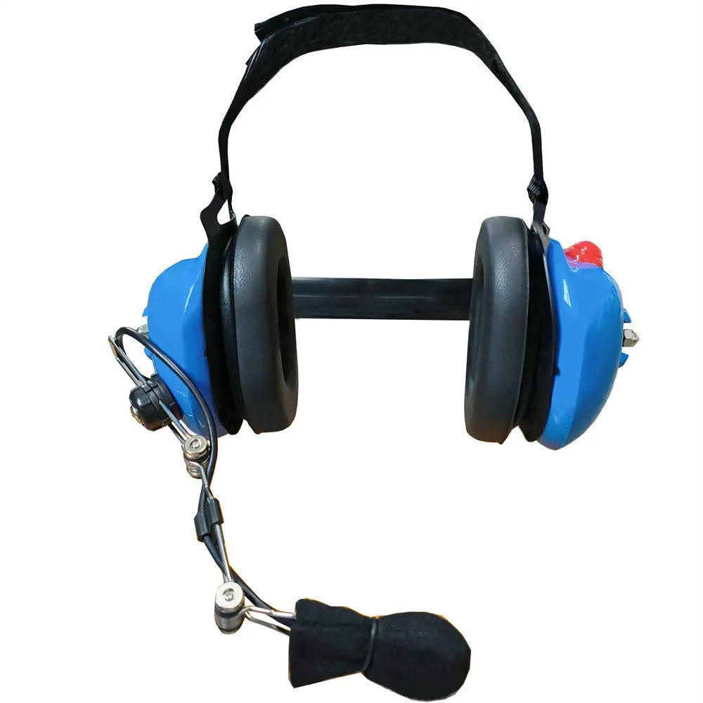 BTH heavy duty headset for two way radio blue RH-8000W-1