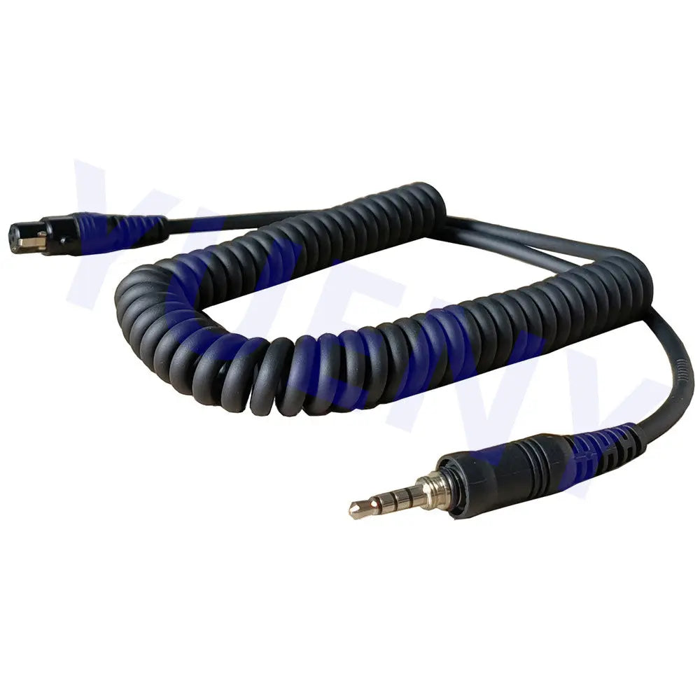 Rugged Radios Screw-in Coil Cord For Vertex / Yaesu Headsets – Racing Comms