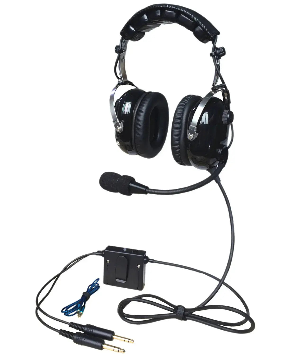 ANR A28 aviation headset pilot headsets great ANR and Hi-Fi speakers for music Free with bag UFQaviation