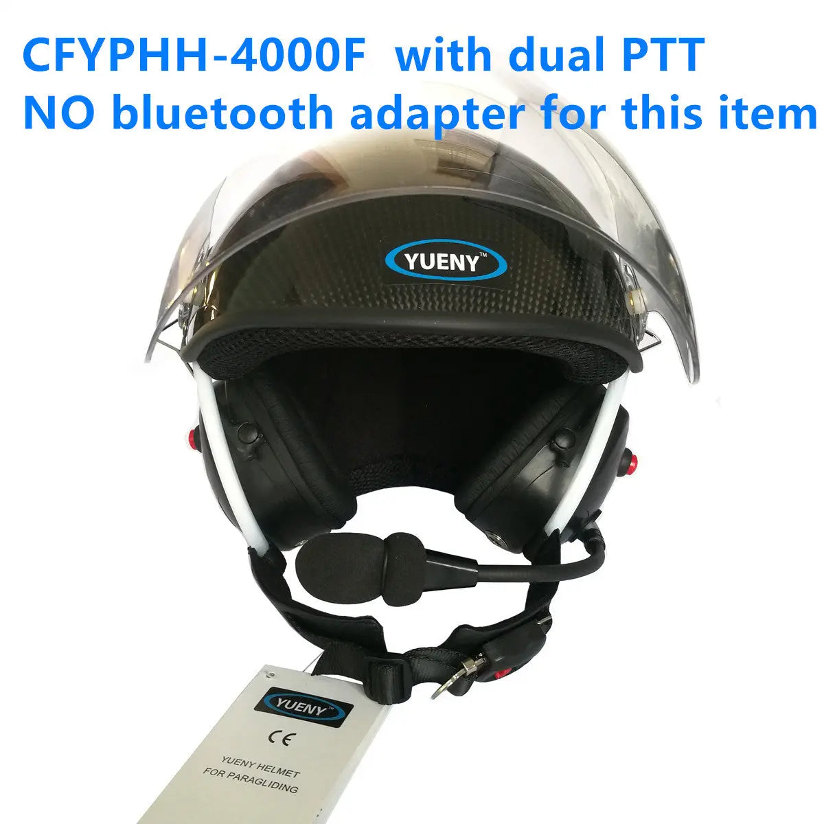 bike helmet for paragliding YUENY CFYPHH-4000F REAL carbon fiber paramotor with noise canceling headset powered This concept is the Wheel Size:22'' 5+ years