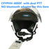 YUENY CFYPHH-4000F REAL carbon fiber paramotor helmet with noise canceling headset powered paragliding YUENY