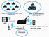YUENY BTYPHH-2000F bluetooth intercom paramotor helmets powered paragliding YUENY