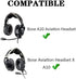 UFQ leather ear seal ear cushion for Bose A20,A10 UFQaviation