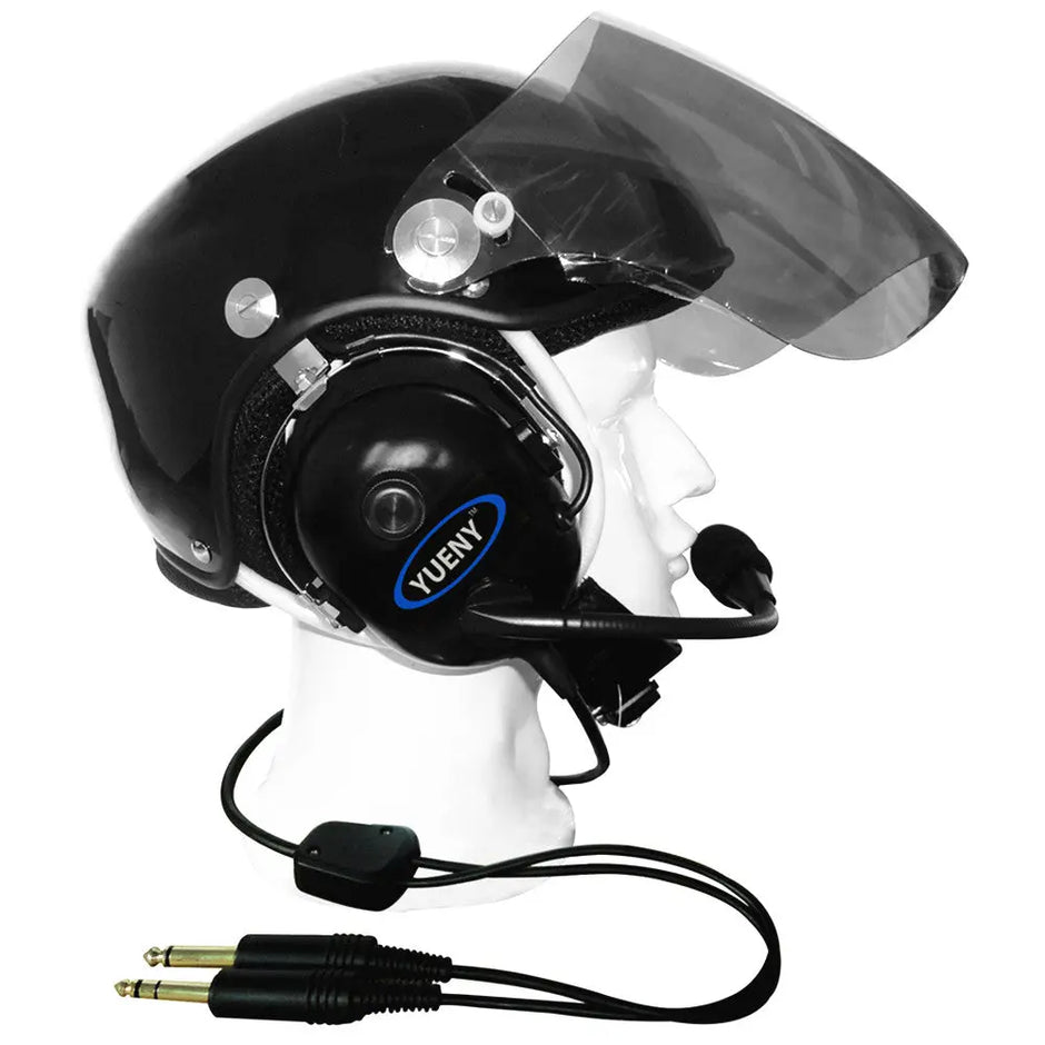 Pilot Helmet Aviator Helmet Aviation Helicopter ANR Bluetooth