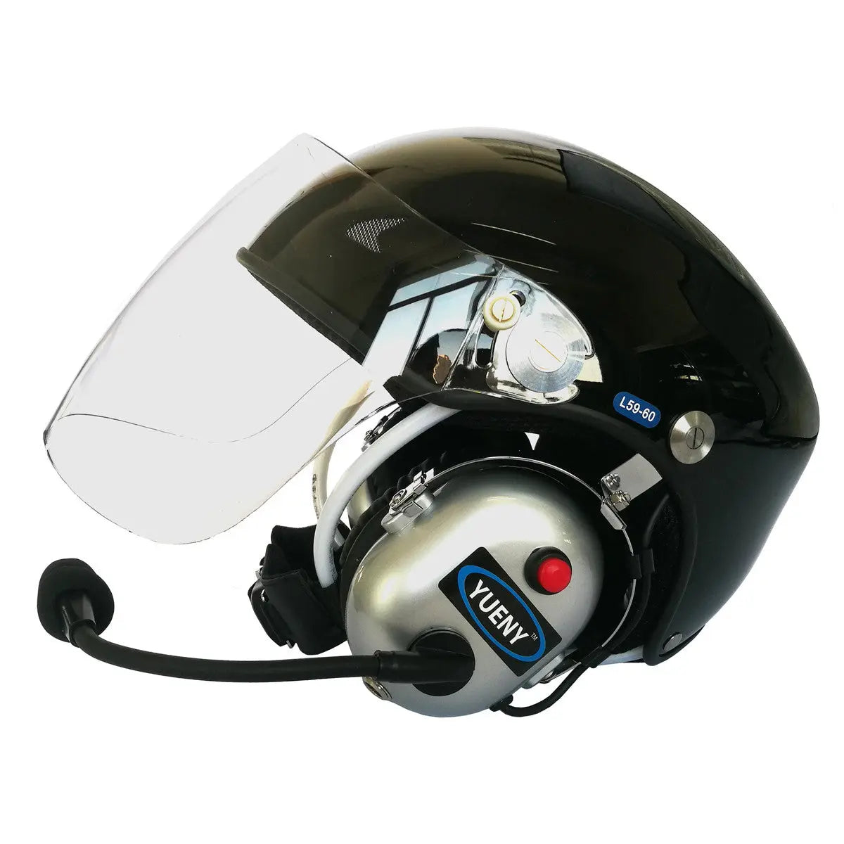 YUENY YPHH-2000F-BT18 paramotor helmet with noise canceling headset FREE with BLUETOOTH Adapter powered paragliding YUENY
