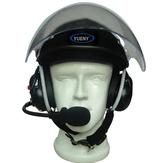 YUENY YPHH-2000F paramotor helmet with noise canceling headset powered paragliding YUENY