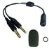 UFQ H-GA Helicopter to General Aviation Headset Adapter adapt your helicopter headset to a general aviation free with super high density sponge O ring UFQaviation